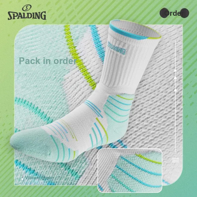 SPALDING Unisex Basketball Socks-3