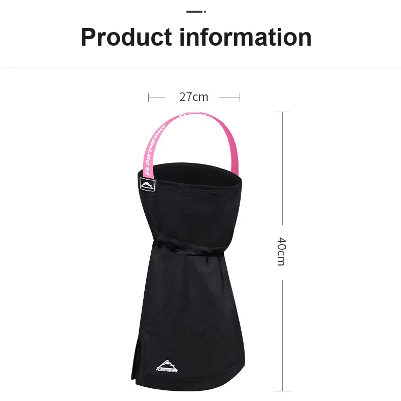 FLOW THEORY Ski Protective Gears Polyester Face Mask Unisex-2
