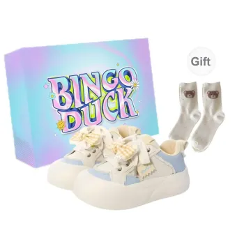 BINGO DUCK Coverage Low Top Skateboard Shoes Women's
