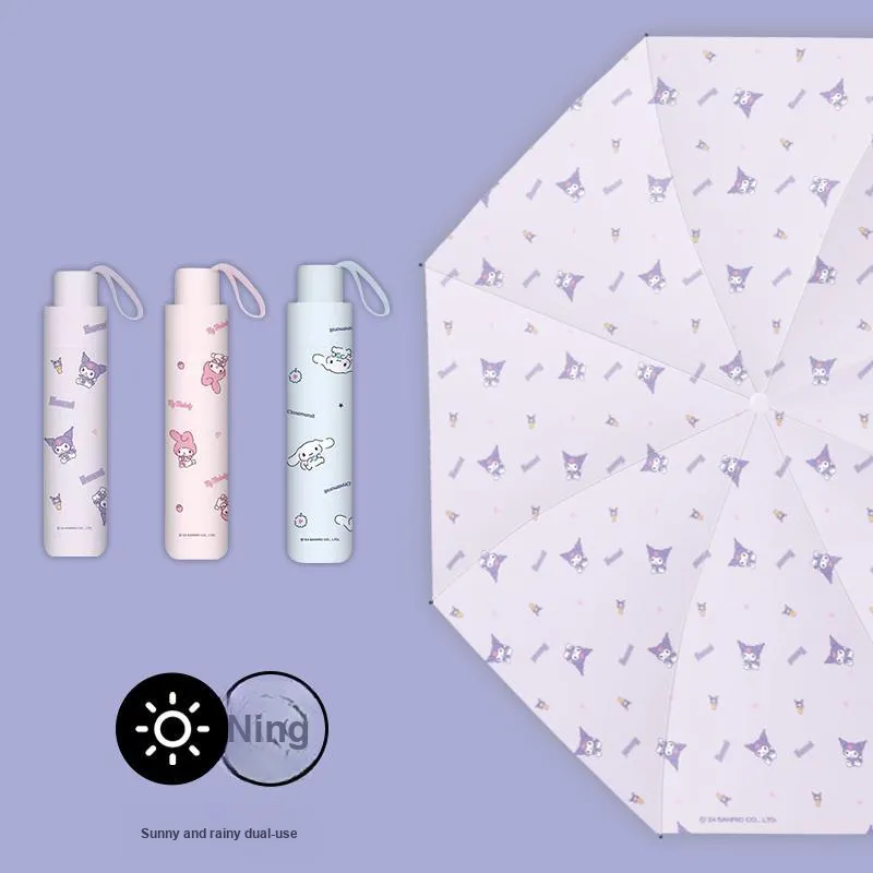 SHIPEIQI x Sanrio My Melody Kuromi Umbrellas-11