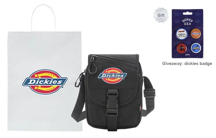 Dickies 100th Anniversary Polyester Cell Phone Pouch Regular Unisex Black-5