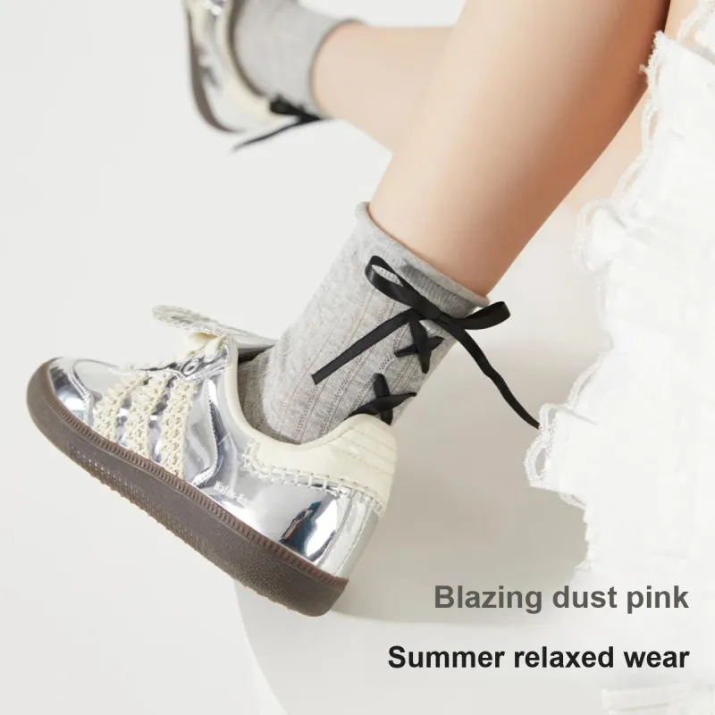 JIAZINI Mid Calf Socks Women's 3 Pack-3