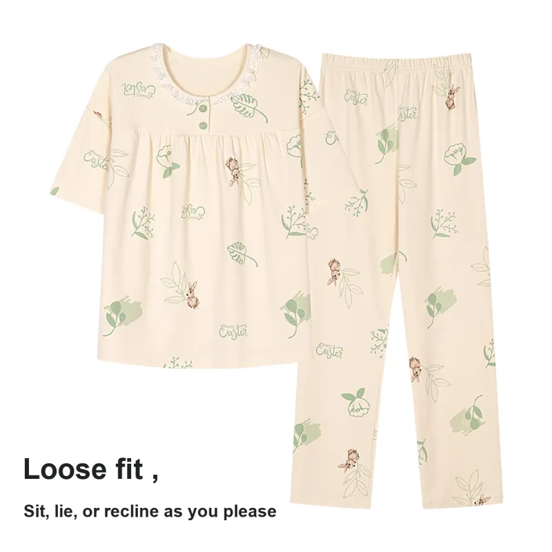 H YXIANG Women's Pajama Sets-9