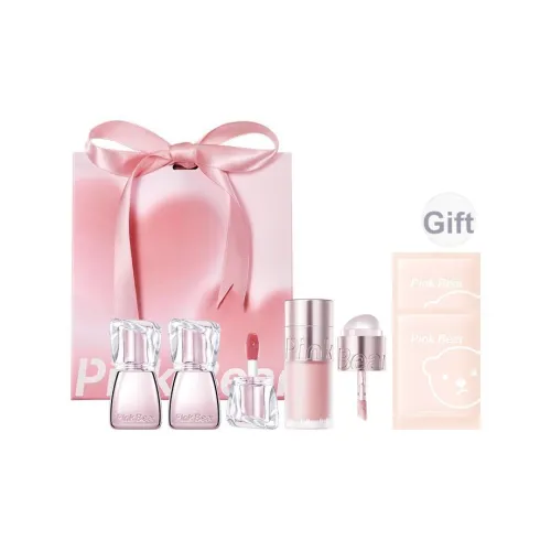 Pinkbear LIP Полный Бальзам MULTI Use Крем Подарочный набор LIP GLOSS Помада Румяна