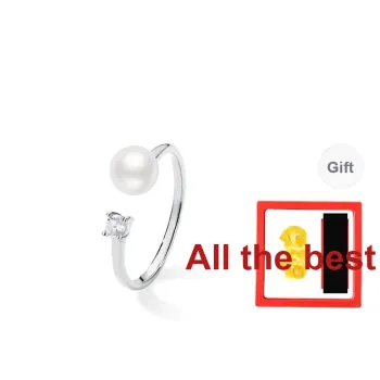 Zheng Tai Fook Pearl Rings Women's