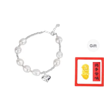 Zheng Tai Fook Pearl Bracelets Unisex