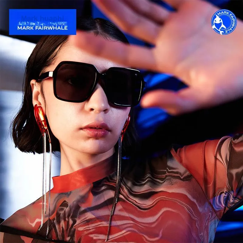 FAIRWHALE TR90 Irregular Shape Sunglasses Unisex-4