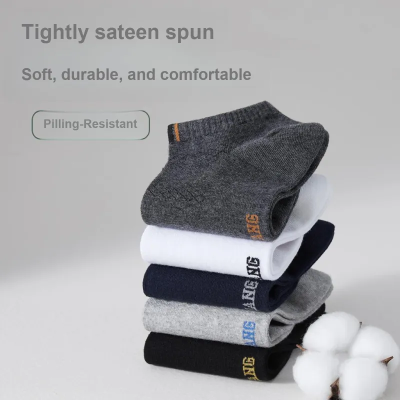 H YXIANG Ankle Socks Men's 6 Pack-3