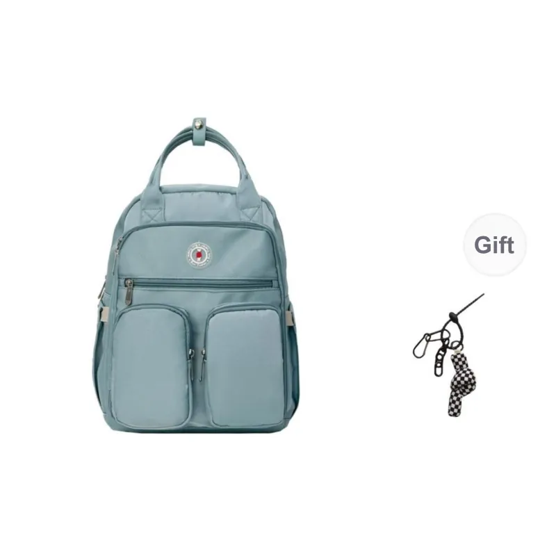 KAMLUI Oxford Backpacks Backpack Unisex White/Black/Purple/Yellow/Sky Blue/Lake Blue-27