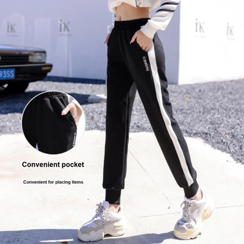 Barbie Sports Pants Women's Black-1
