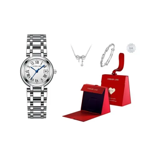 GEMMA GIRL Кварцевый механизм Женские часы 30MM*30MM*7mm Белый