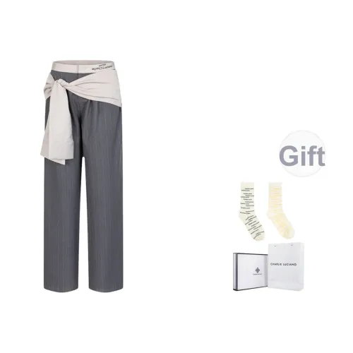 Charlie Luciano Костюм Брюки Женские Серые