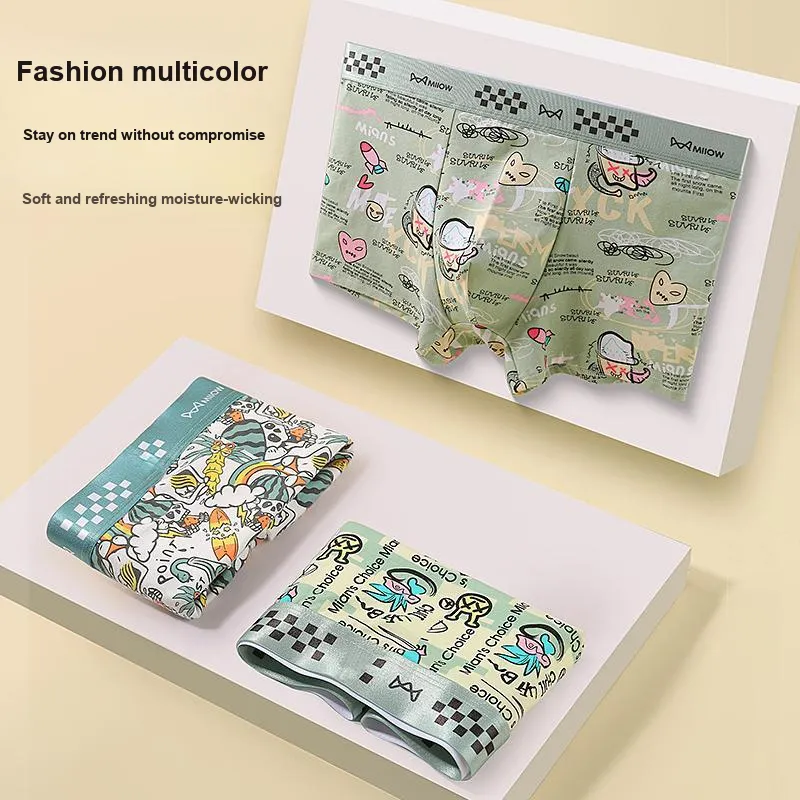 MIIOW Underpants Men's Combo Set-55