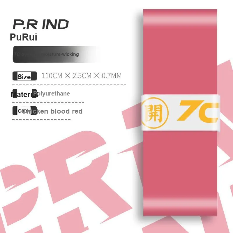 P.R IND Badminton Grip Tape Polyester Amine Thin-25