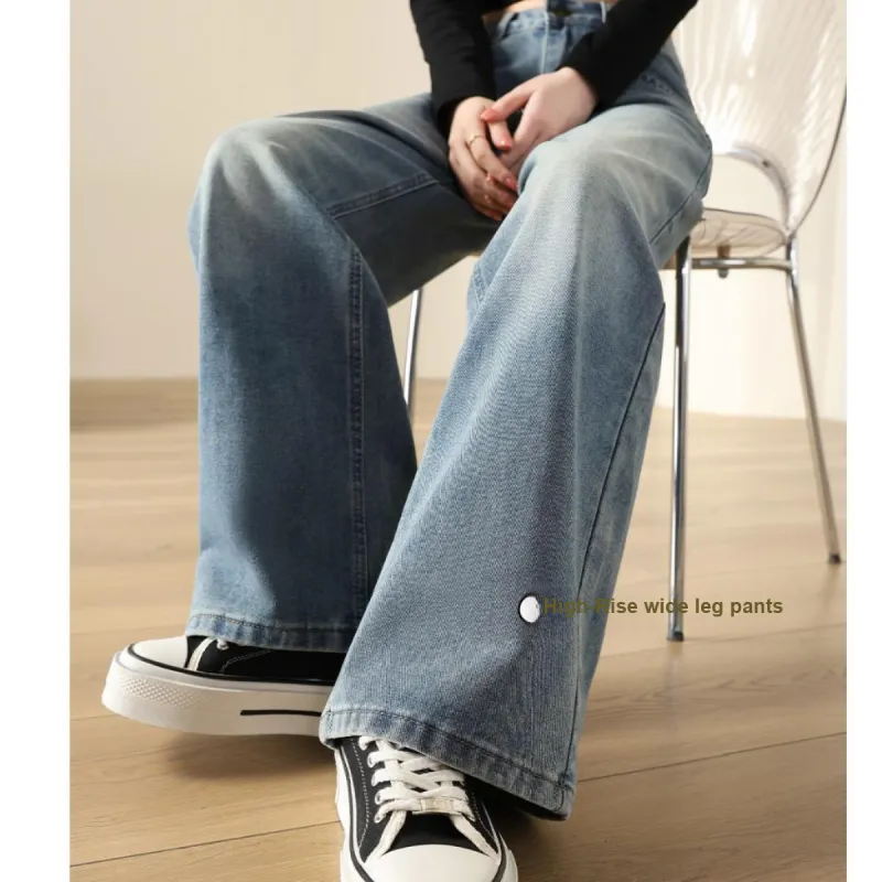 JEANSWEST Jeans Women's Nostalgic Blue-4