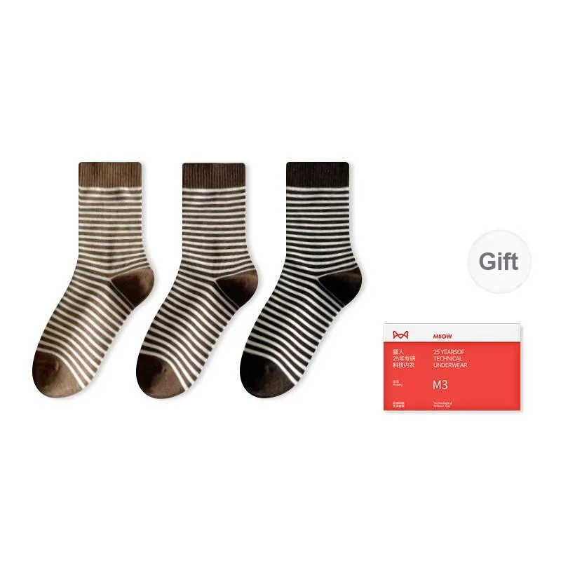 MIIOW Trend Party Series Mid Calf Socks Women's Combo Set-6