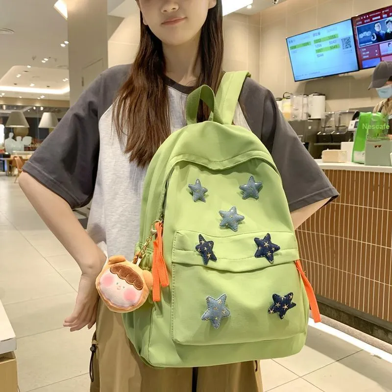 KAMLUI Nylon Backpack Laptop Bag Regular Unisex Multicolor-10