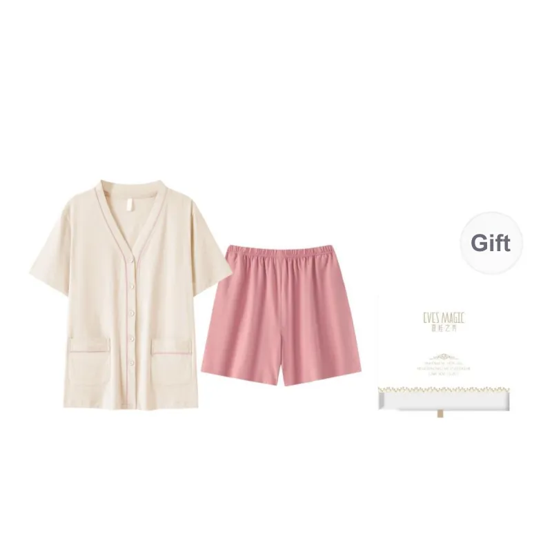 XIA.WA.ZHI.XIU Pajama Set Women's Gift Box Set-14