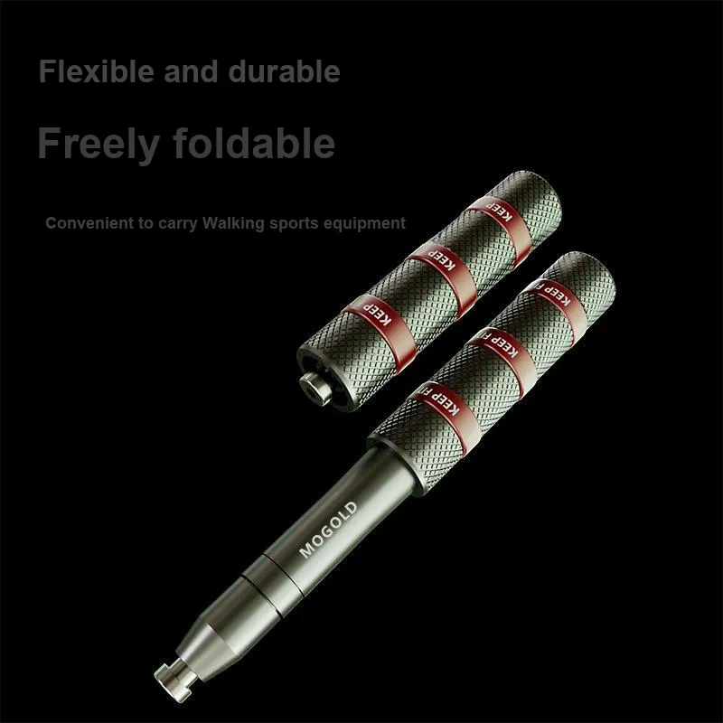 MOGOLD Fitness Training Non Countable Jump Ropes Adults Handle Material Aluminum Alloy, Rope Material PU+Steel Wire 3m-9