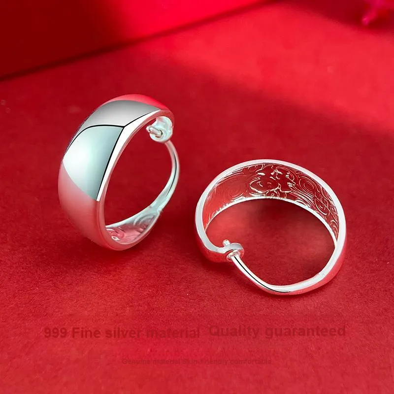 COISE 999 Fine Silver Earrings Women's-3