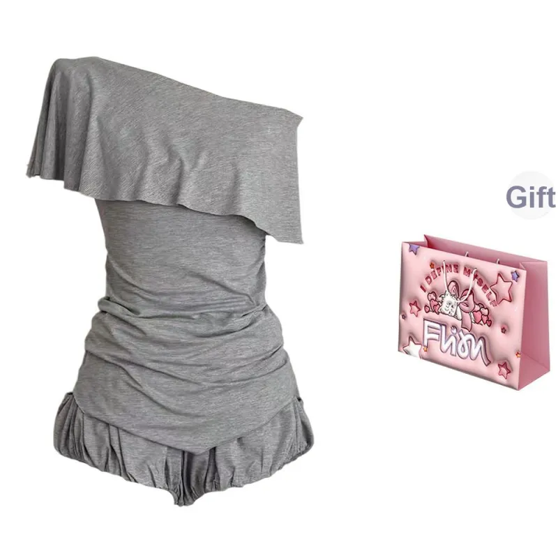 FLIM Two Piece Skirt Sets Women's-0