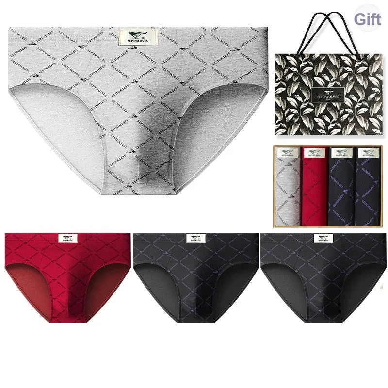 SEPTWOLVES Underwear Gift Box Men's 4 Pack