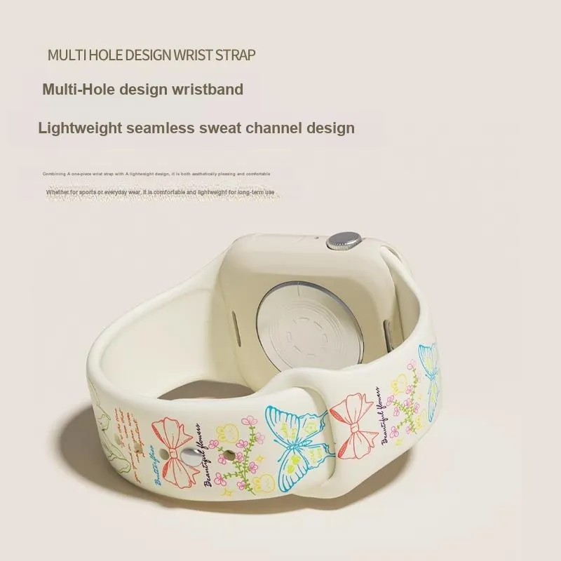 Mr. Strap Apple Compatibility Watch Band 210mm~242mm TPU Material-4