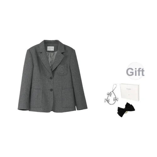 Fstudio Серый Женские Деловые Костюмы