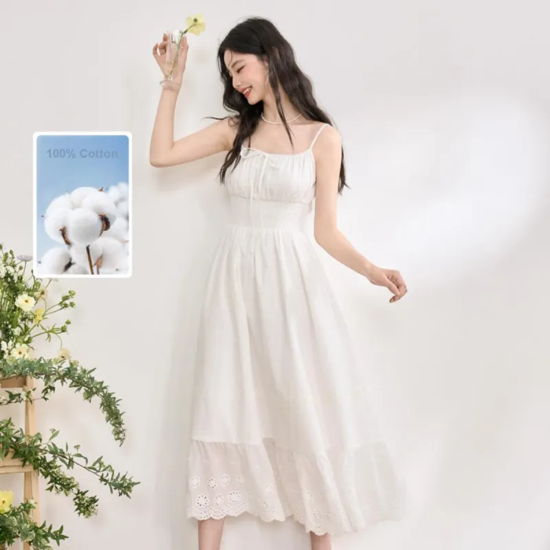 WESTLINK Slip Dresses Women's White-2
