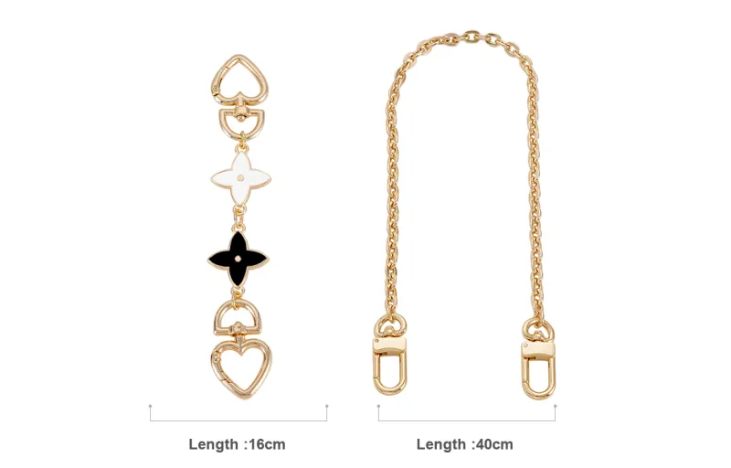 GUYI Metal Bag Accessory Bag Strap Women's Gold Tone-68