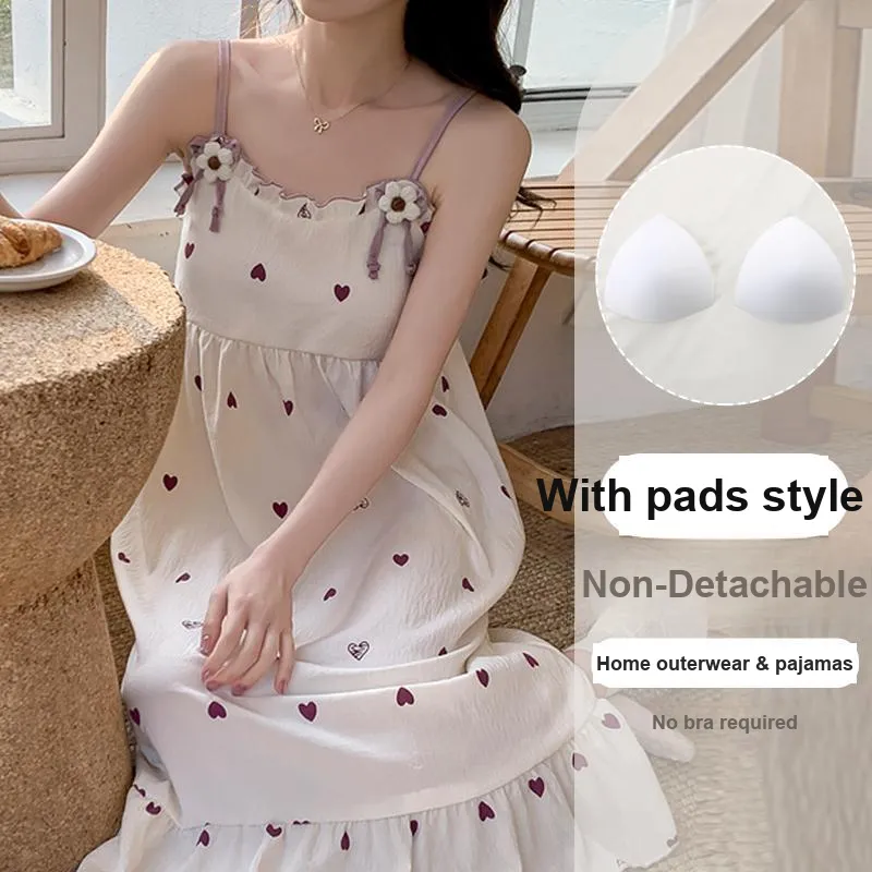 OUSHIBO Nightgown Women's Image Color-4