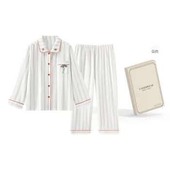 O'MESIK Pajama Set Men's Gift Box Set White