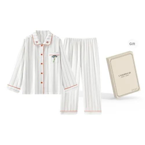 O'MESIK Pajama Set Men's Gift Box Set White
