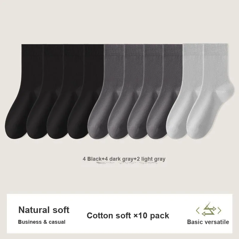 7 SEVFUN Mid Calf Socks Men's Combo Set-17