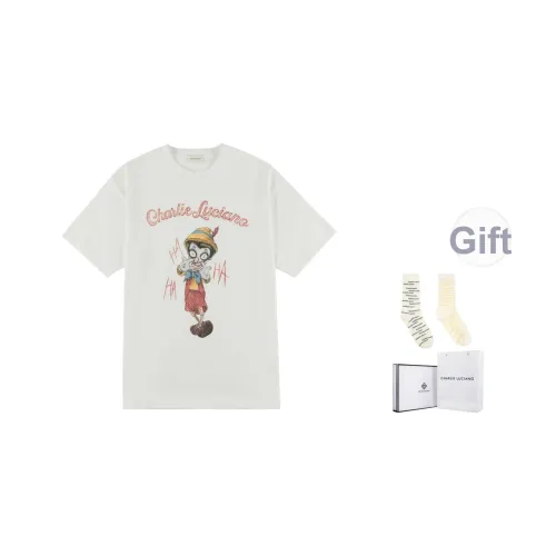 Charlie Luciano T-Shirt Унисекс Белый