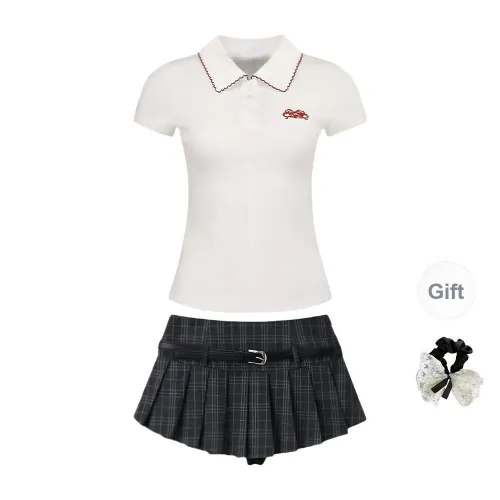TUSHIFEI Two Piece Skirt Sets Women's
