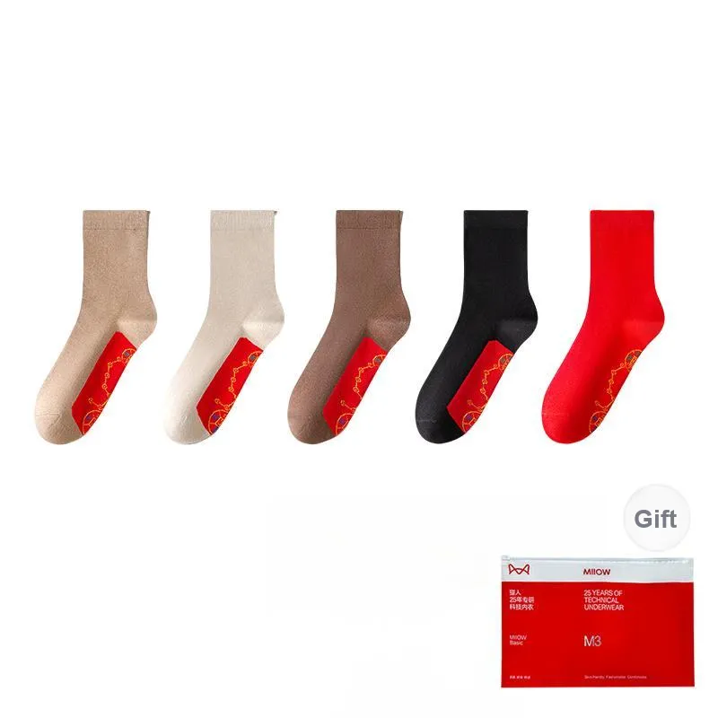 MIIOW Honmei Honmei Series Mid Calf Socks Unisex Combo Set-50