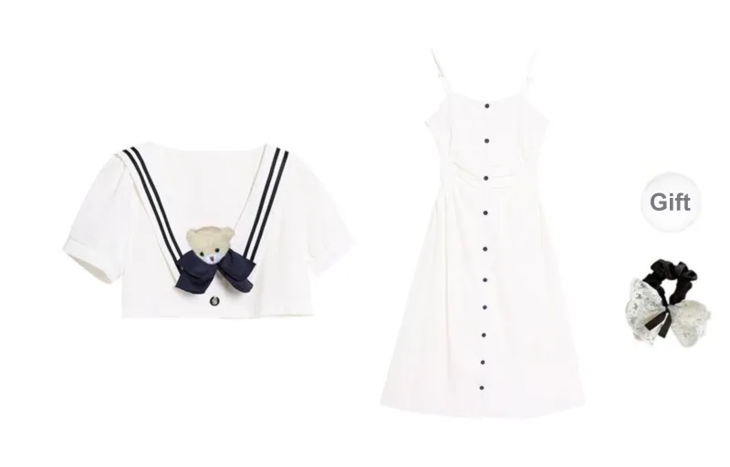 PAVEA Two Piece Skirt Sets Women's-5
