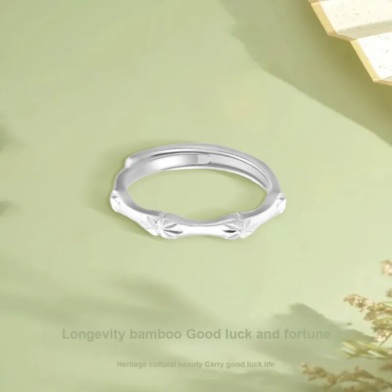 NUSQ Sterling Silver Rings Women's-2