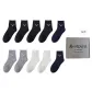 Deer Head Crew 4 Black 2 Navy Blue 2 Dark Gray 2 Light Gray