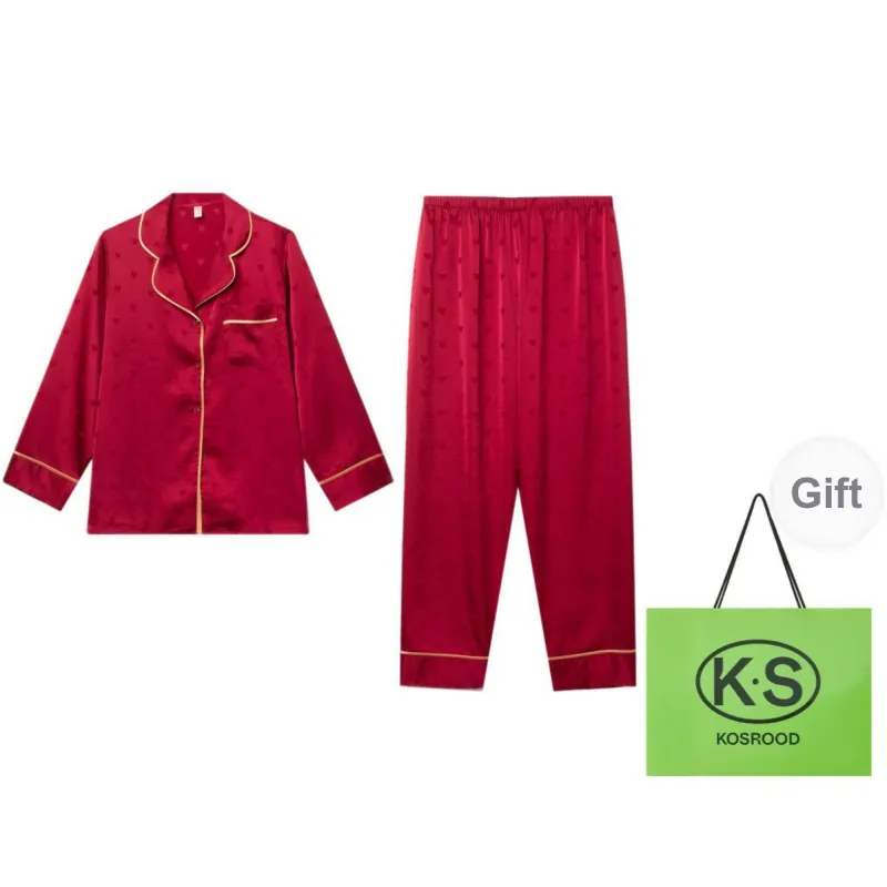 Kosrood Pajama Set Women's Banquet Date-0