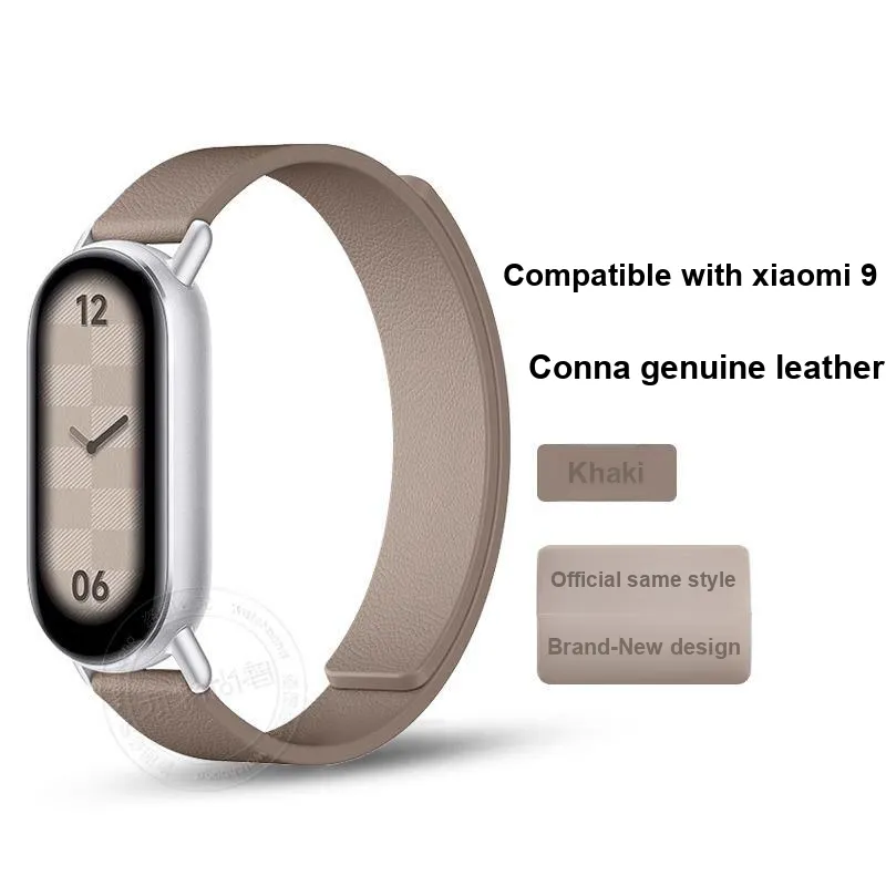 Watchbond Compatible With Xiaomi Smart Band 9/8 Xiaomi Compatibility Watch Band Exclusive Konapi Material-5