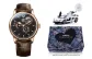 Black Dial Brown Leather Strap