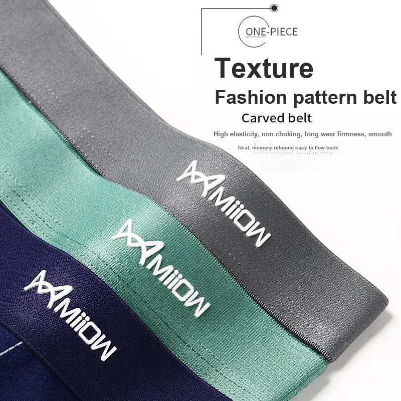MIIOW Underpants Men's Combo Set-4
