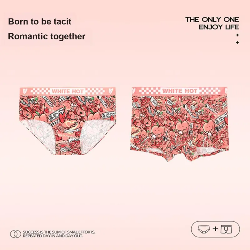 WHITE HOT Unisex Underpants-14