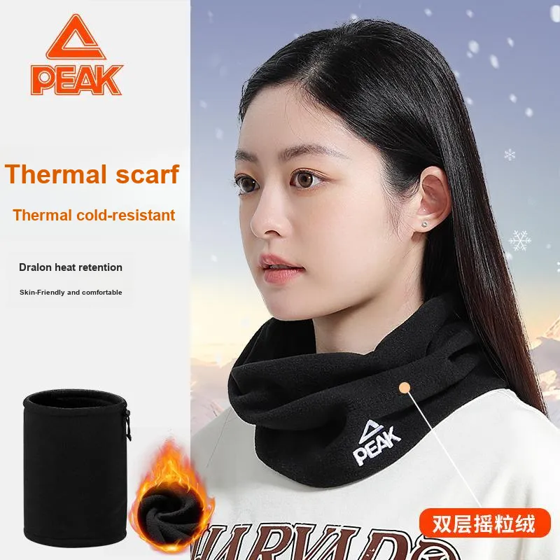 PEAK Riding Equipment Face Mask Unisex Polyester Black-2