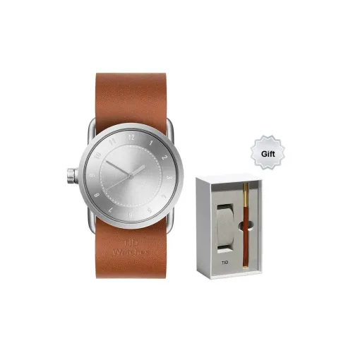 TID WATCHES Кварцевый механизм Женские Металлические часы 36 мм Серые