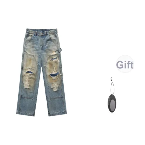 VULCAN STORE Blue Unisex Jeans VULCAN STORE Синий Унисекс Джинсы