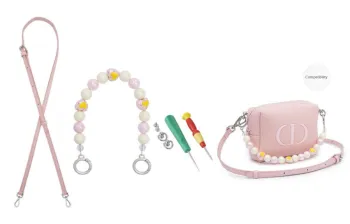 Lan Bao Fan Microfiber And Alloy Bag Accessories Women's Pink