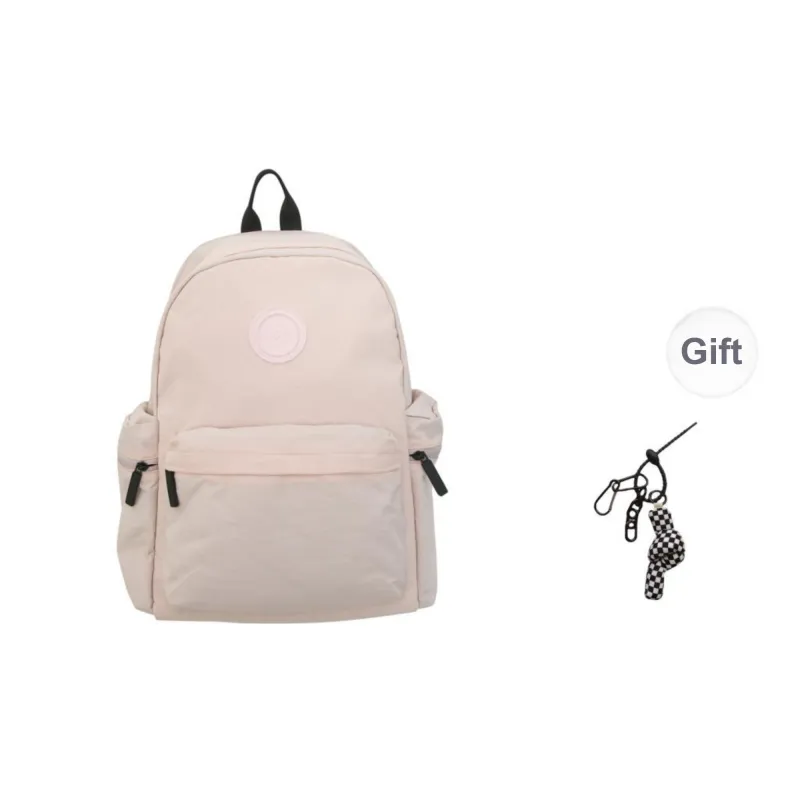 KAMLUI Nylon Backpack Unisex White/Black/Orange Red/Light Purple/Army Green/Pink-27
